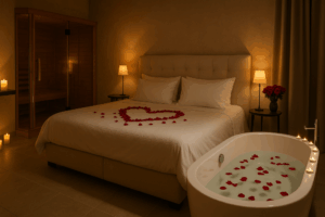 Love Room en PACA avec jacuzzi privatif et ambiance romantique